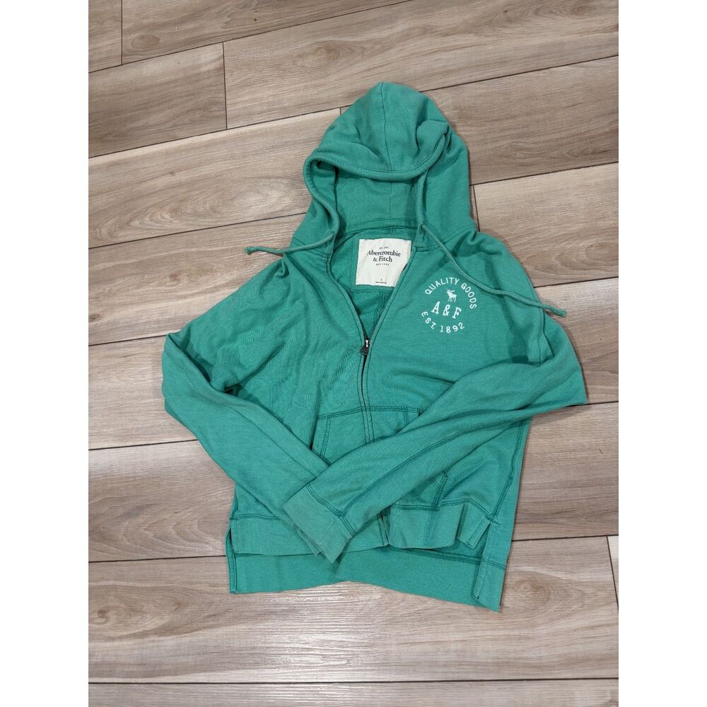 Abercrombie & Fitch Zip Up Sweater Y2K
